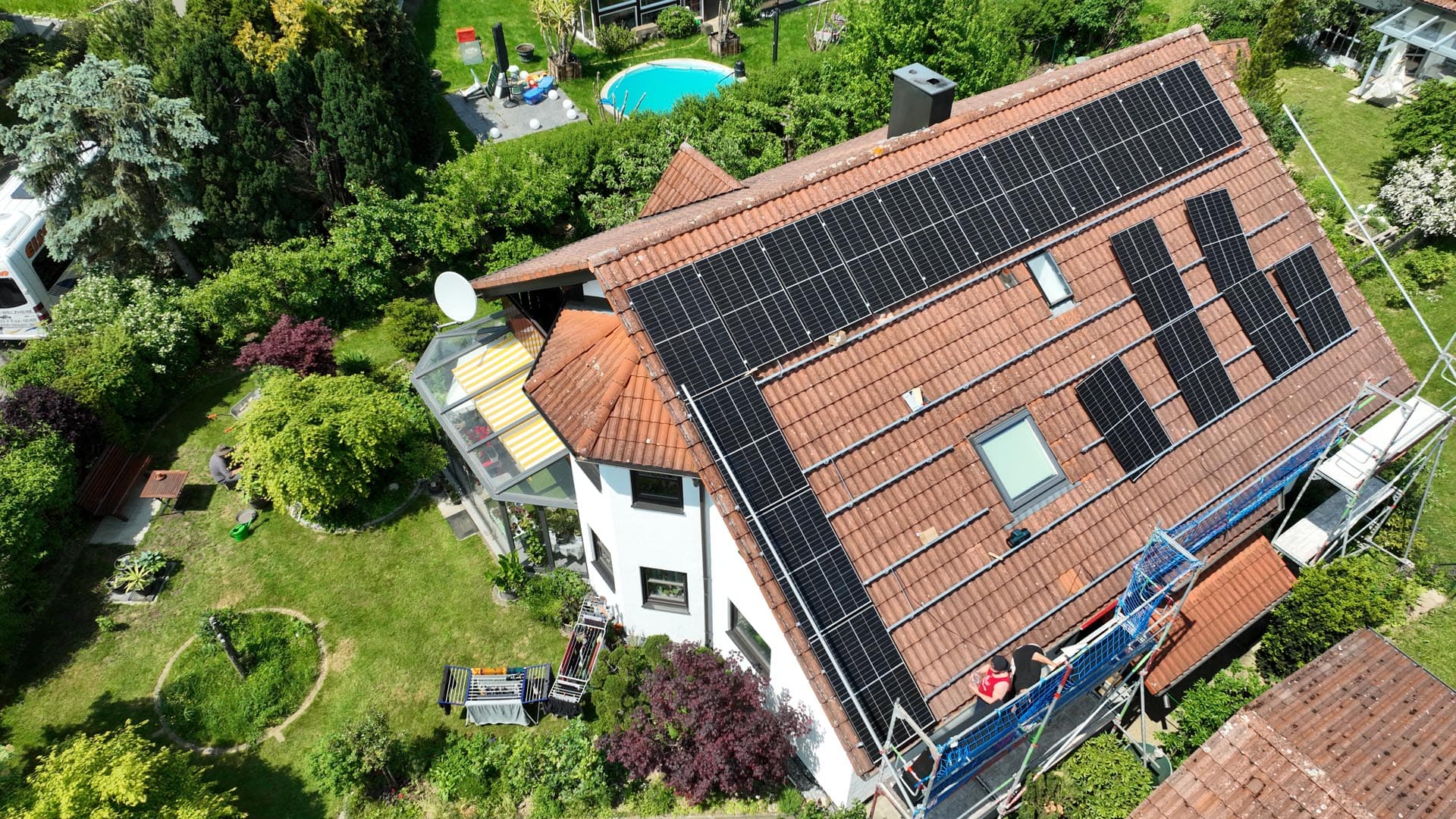 Großes Einfamilienhaus